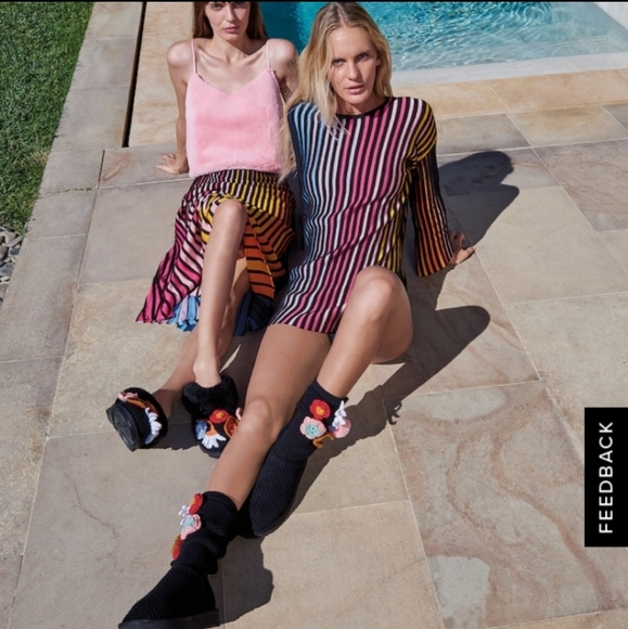 Ugg Classic Crochet Flower Power Boots - Picture 7 of 10